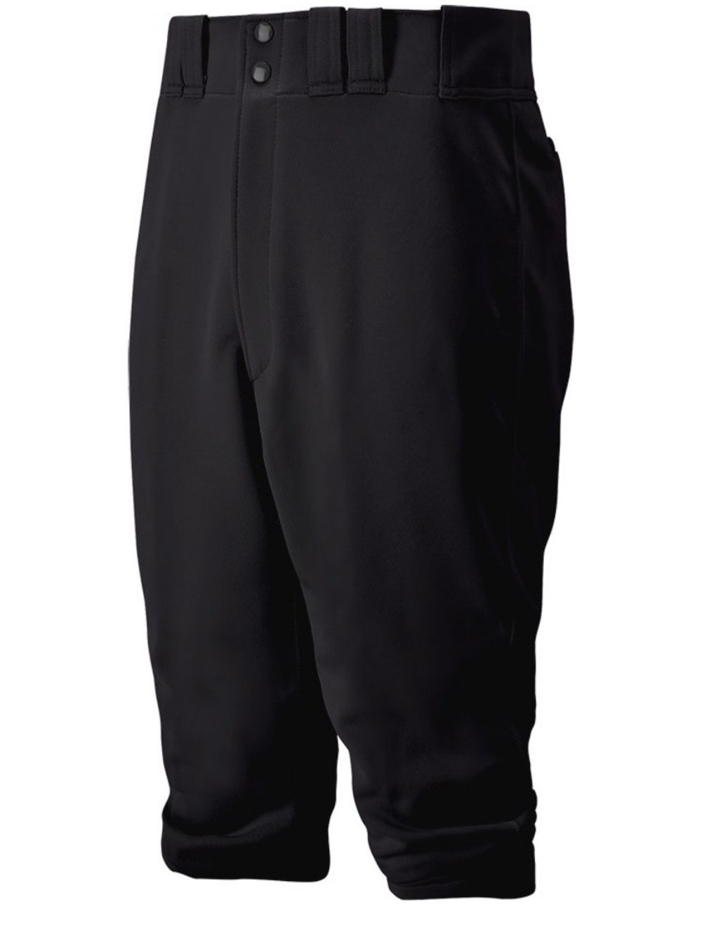 Men's Size Medium Black Mizuno Premier Short Length Baseball Pants